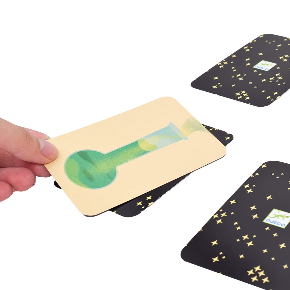 Amazon.co.jp: DJECO ジェコ マジックスクール カードゲーム 記憶